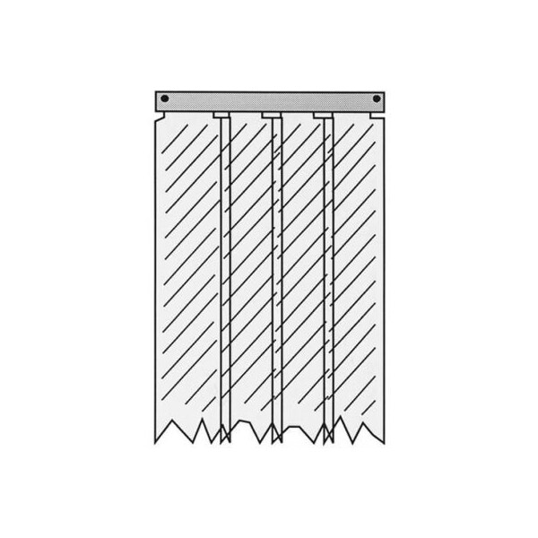 Allpoints 321233 Kason 401Sa6063884 Strip Curtain For Kason